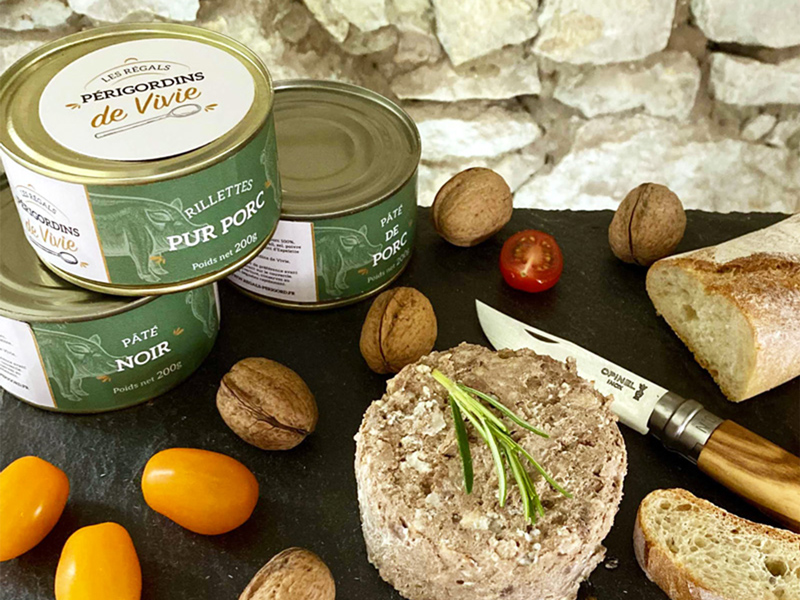 rilette-porc-virginie Conserve élaborée par Virginie